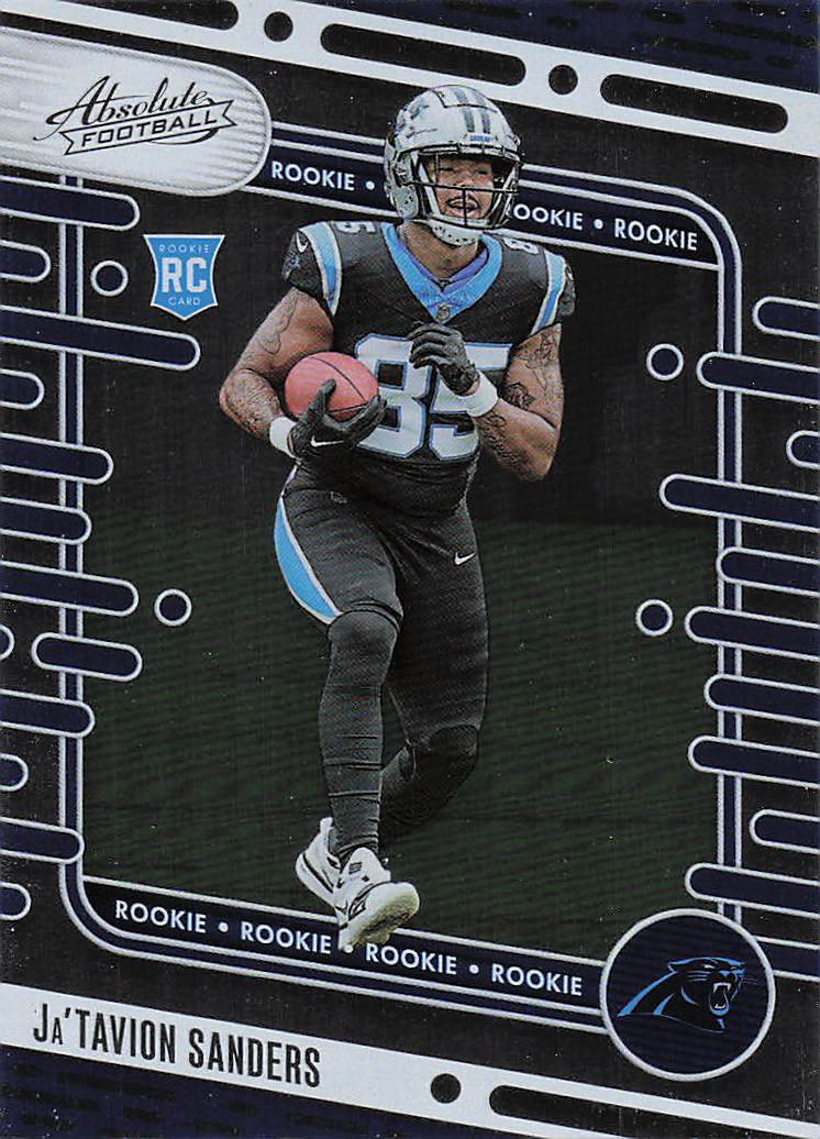 2024 Panini Absolute Football Retail Ja'Tavion Sanders #177 Rookie