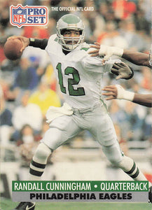 1991 Pro Set Football Randall Cunningham #256