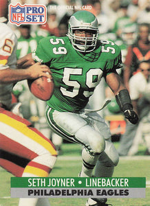1991 Pro Set Football Seth Joyner #257