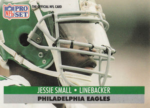 1991 Pro Set Football Jessie Small #259