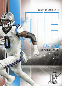 2024 Topps Signature Class Football Ja'Tavion Sanders #82 Rookie