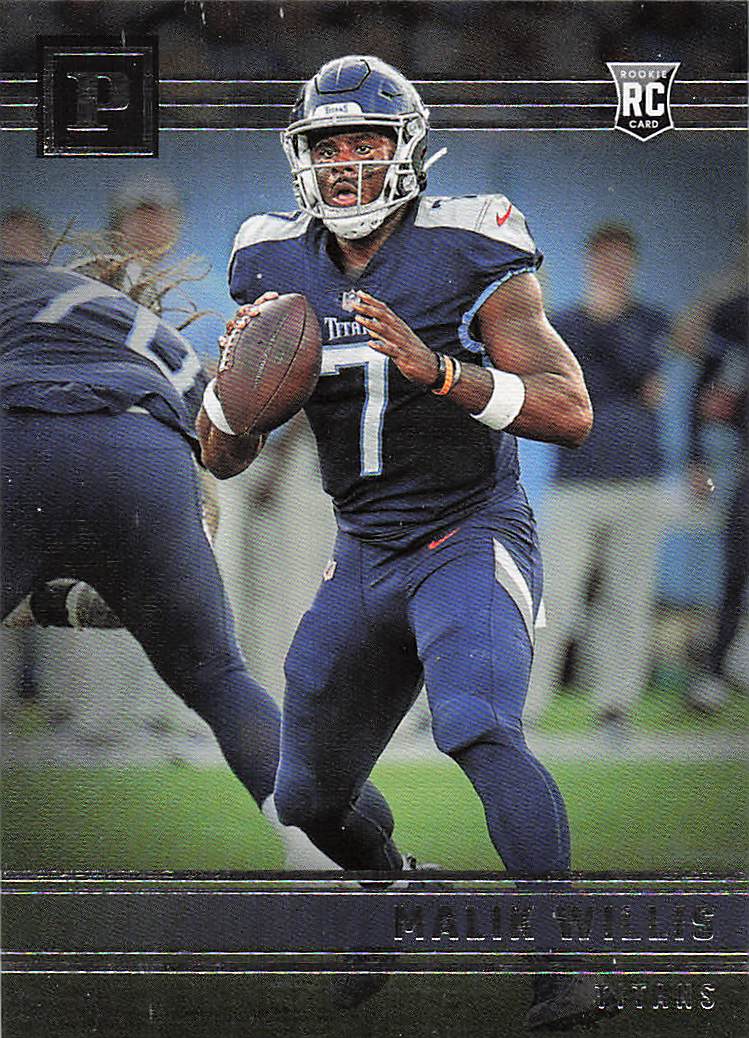 2022 Panini Chronicles Football Panini Malik Willis #PA-2