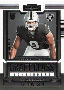 2023 Panini Contenders Football Draft Class Contenders Tyree Wilson #23