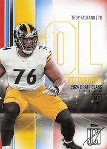2024 Topps Signature Class Football Troy Fautanu #173 Rookie