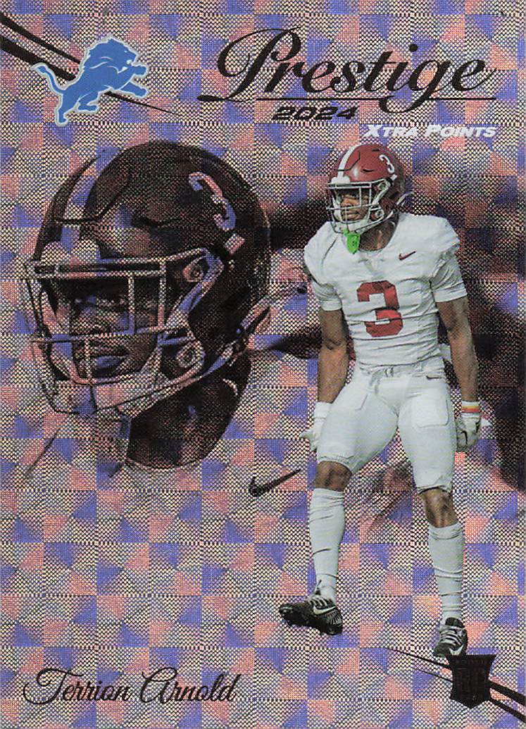 2024 Panini Prestige Football Diamond Xtra Points Terrion Arnold #315 Rookie