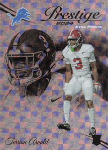 2024 Panini Prestige Football Diamond Xtra Points Terrion Arnold #315 Rookie