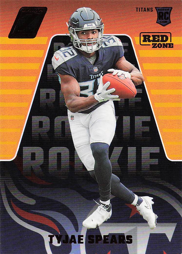 2023 Panini Zenith Football Red Zone Tyjae Spears #189 Rookie