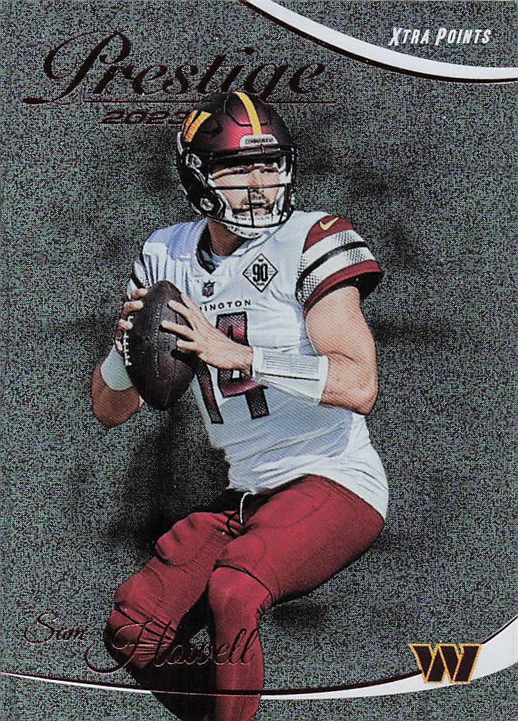 2023 Panini Prestige Football Xtra Points Dots Sam Howell #296