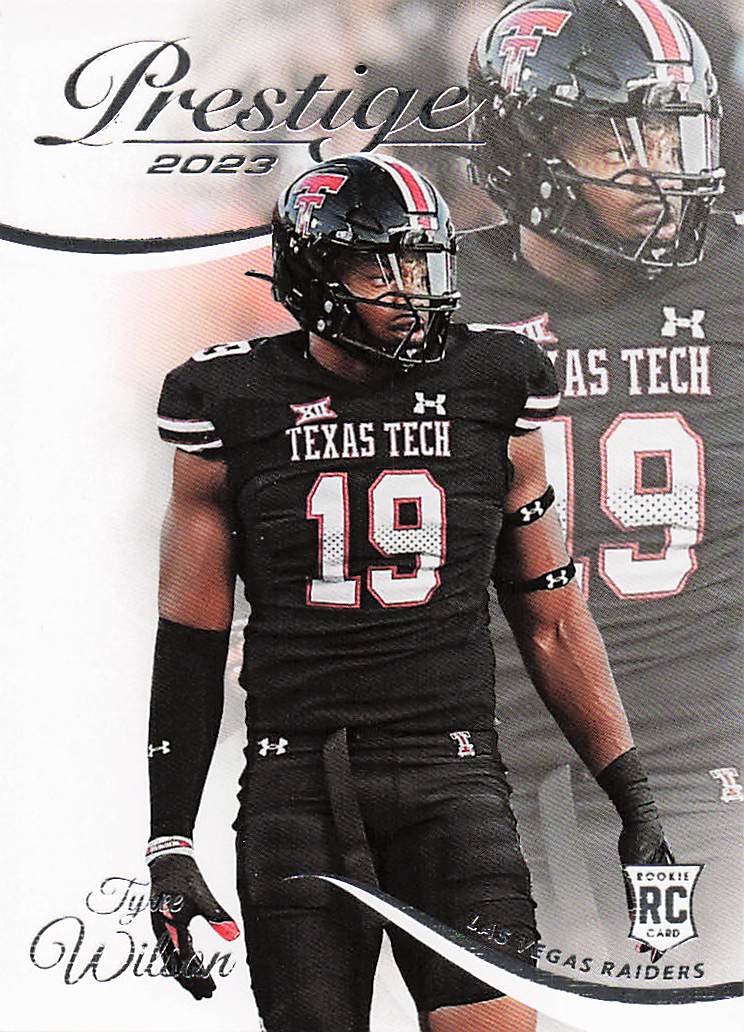 2023 Panini Prestige Football Tyree Wilson #384 Rookie