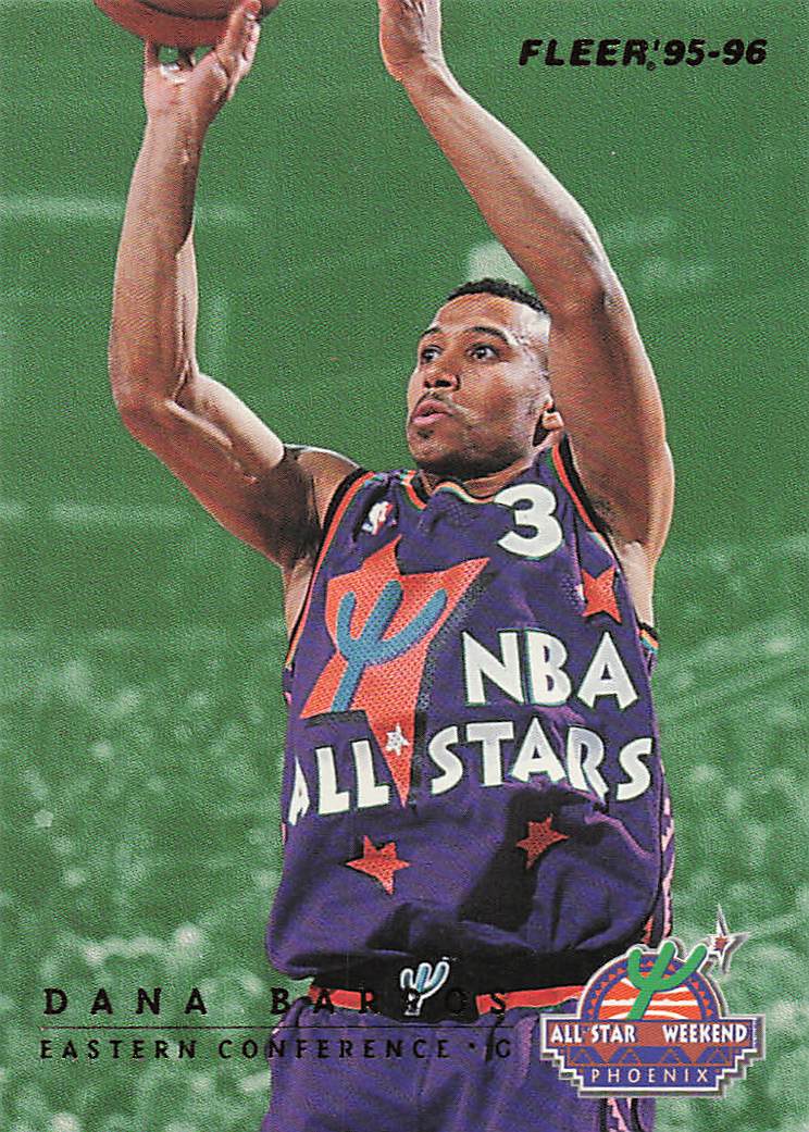 1995-96 Fleer European Basketball Dana Barros / Gary Payton #235