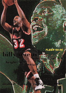 1995-96 Fleer Basketball Billy Owens #95