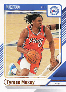 2024-25 Donruss Basketball Tyrese Maxey #192
