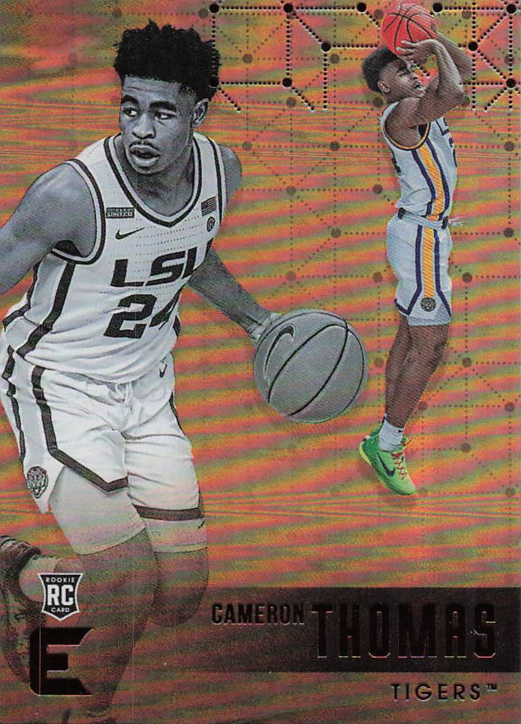 2021 Panini Chronicles Draft Picks Basketball Cameron Thomas #115