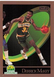 1990-91 SkyBox Basketball Derrick McKey #270