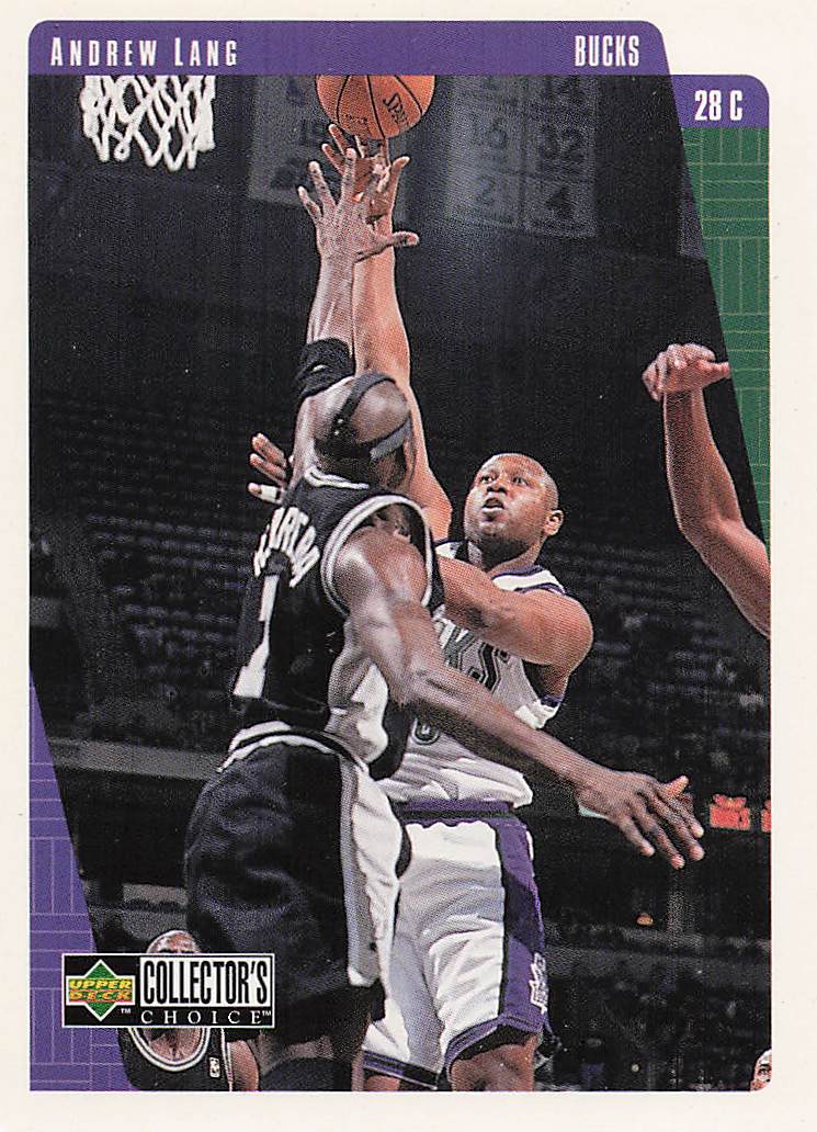 1997-98 Collector's Choice Basketball Andrew Lang #280