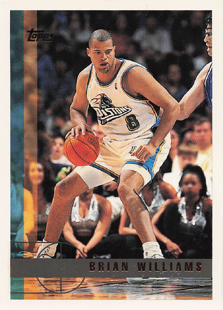 1997-98 Topps Basketball Brian Williams #213