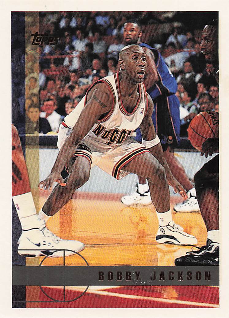 1997-98 Topps Basketball Bobby Jackson #121 Rookie