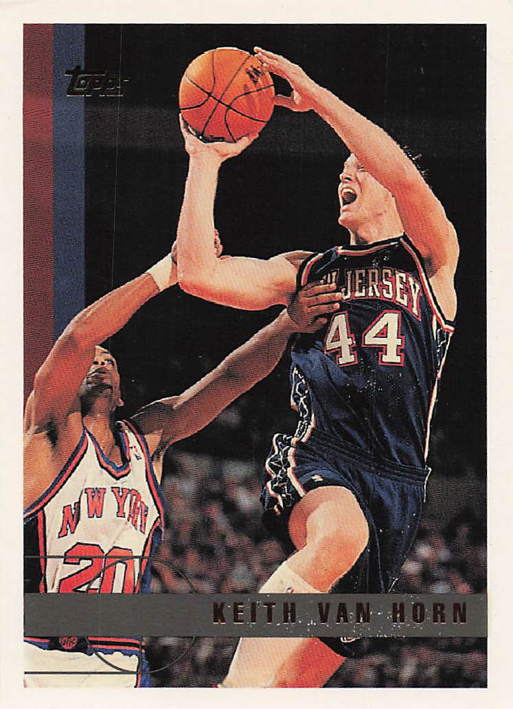 1997-98 Topps Basketball Keith Van Horn #118 Rookie