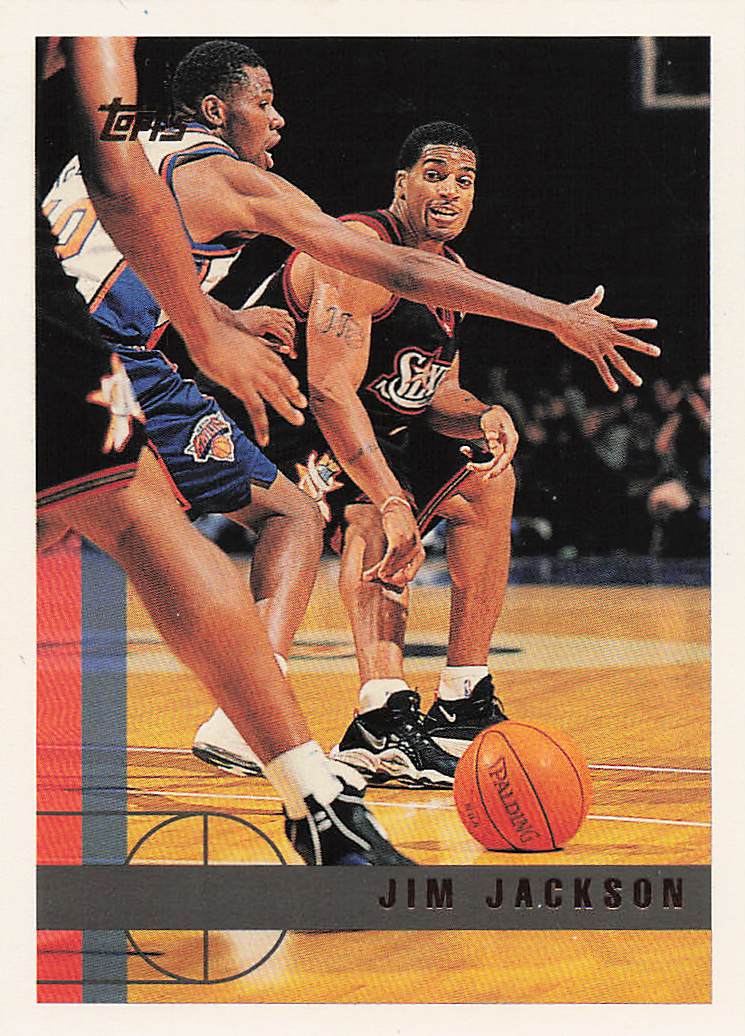 1997-98 Topps Basketball Jim Jackson #163