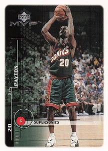 1999-00 Upper Deck MVP Basketball Gary Payton #149