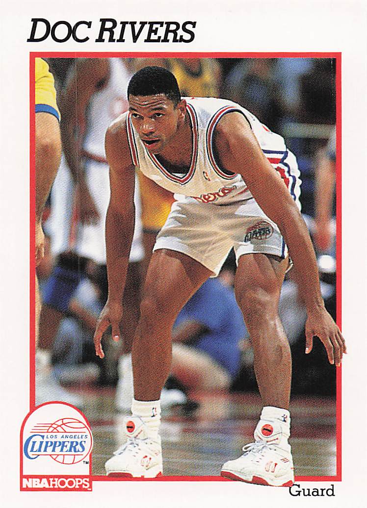 1991-92 Hoops Basketball Doc Rivers #380