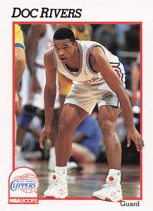 1991-92 Hoops Basketball Doc Rivers #380