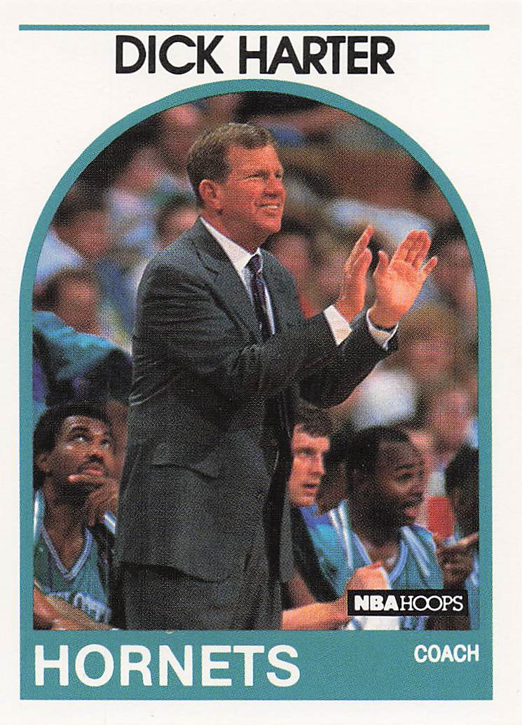 1989-90 Hoops Basketball Dick Harter #127