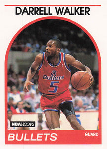 1989-90 Hoops Basketball Darrell Walker #134