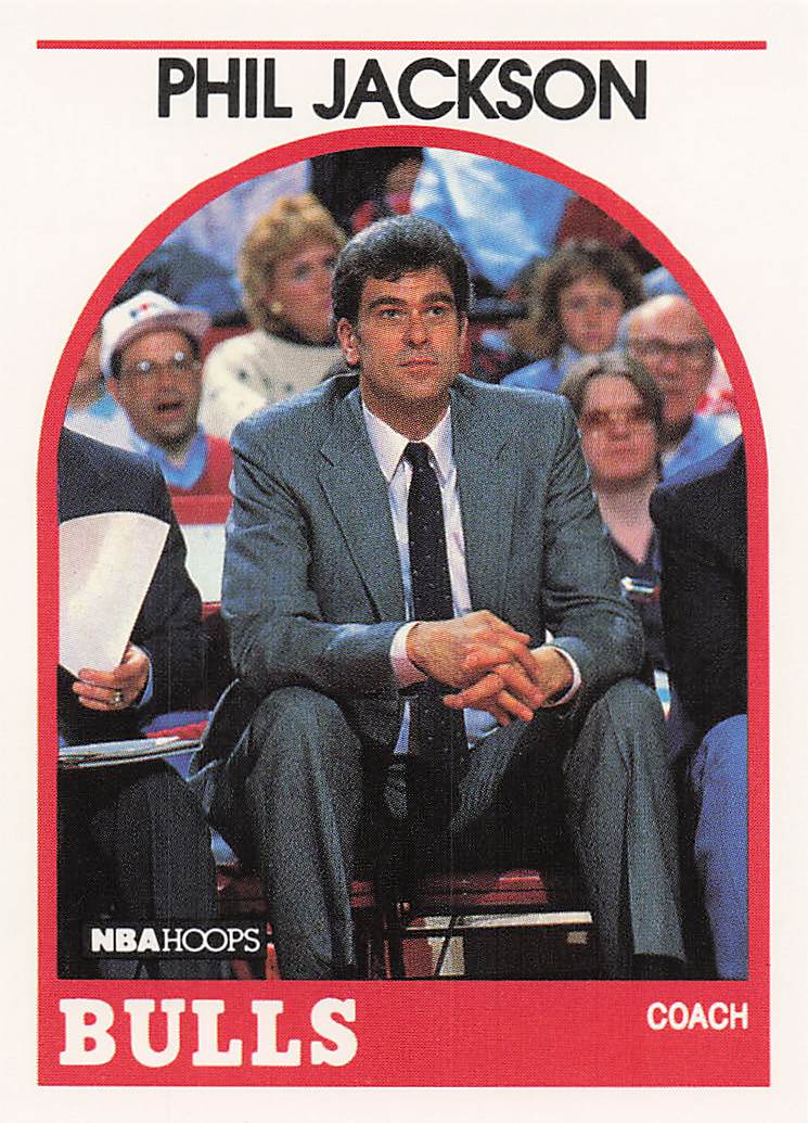 1989-90 Hoops Basketball Phil Jackson #266