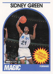 1989-90 Hoops Basketball Sidney Green #305