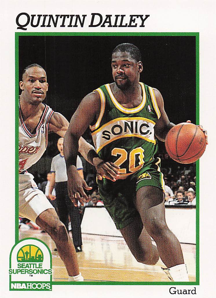 1991-92 Hoops Basketball Quintin Dailey #439