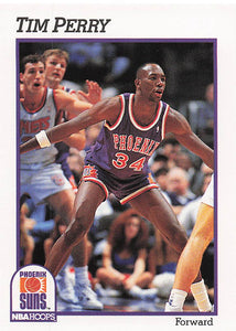 1991-92 Hoops Basketball Tim Perry #422