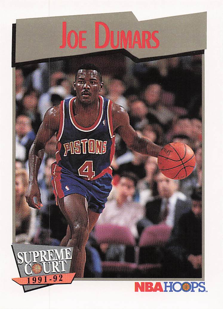 1991-92 Hoops Basketball Joe Dumars #463