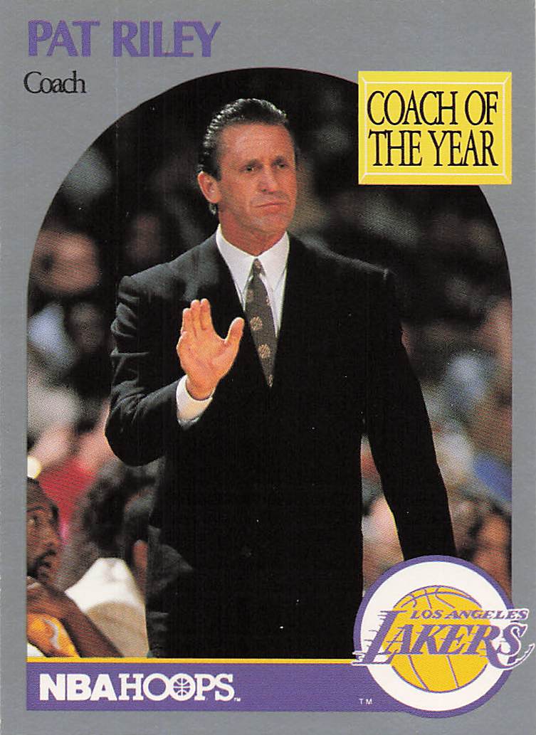1990-91 Hoops Basketball Pat Riley #317