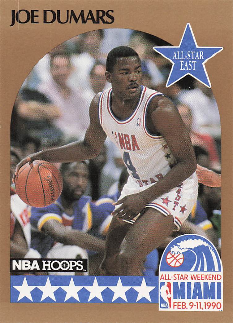 1990-91 Hoops Basketball Joe Dumars #3