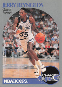 1990-91 Hoops Basketball Jerry Reynolds #219