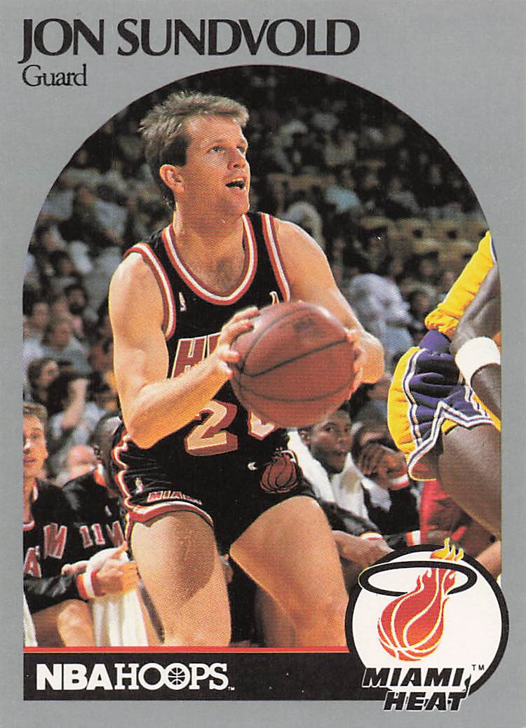 1990-91 Hoops Basketball Jon Sundvold #171b