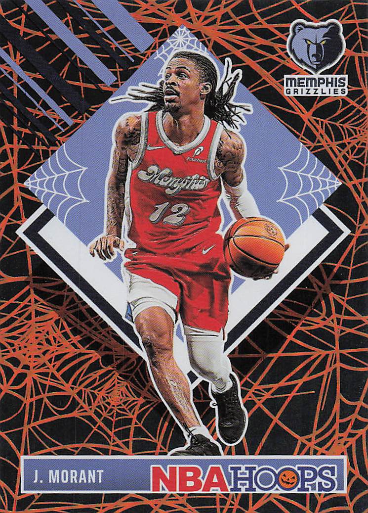 2024-25 Hoops Haunted Hoops Basketball Holo Webs Ja Morant #286