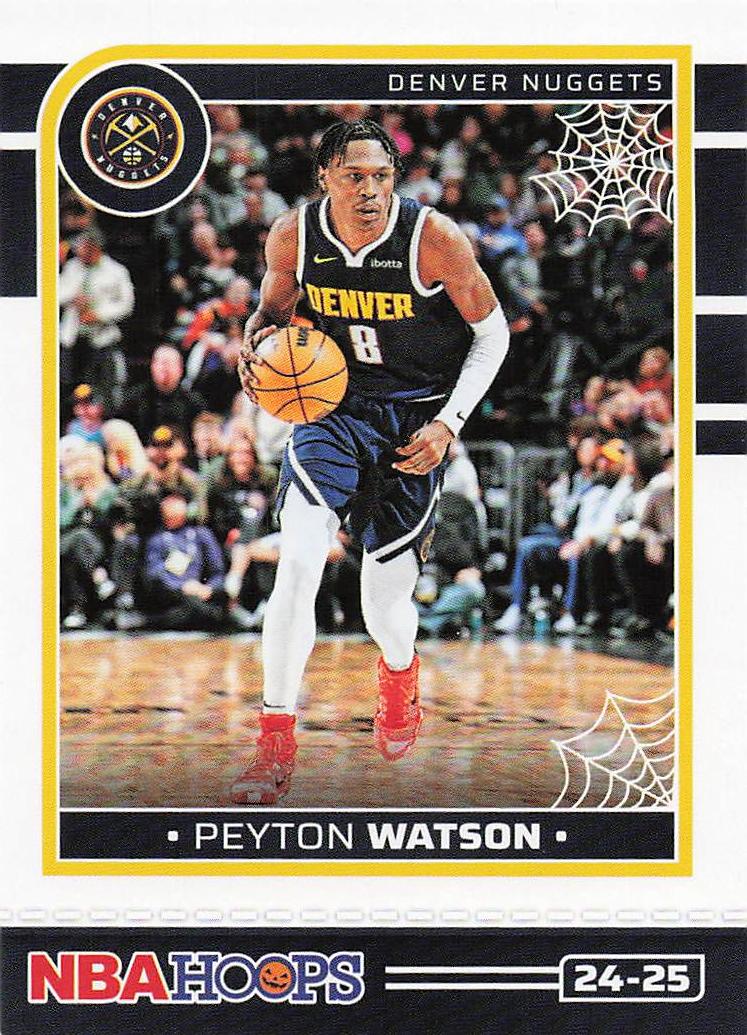 2024-25 Hoops Haunted Hoops Basketball Peyton Watson #89