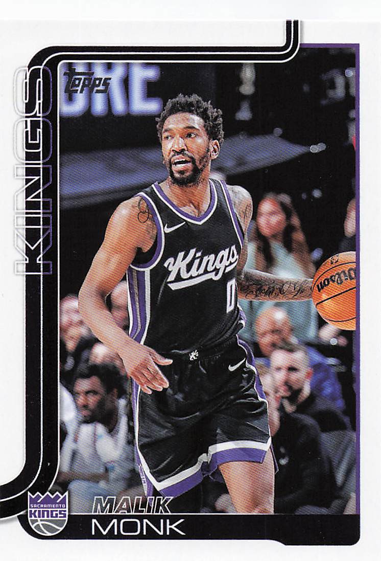 2025-26 Topps Basketball Malik Monk #164