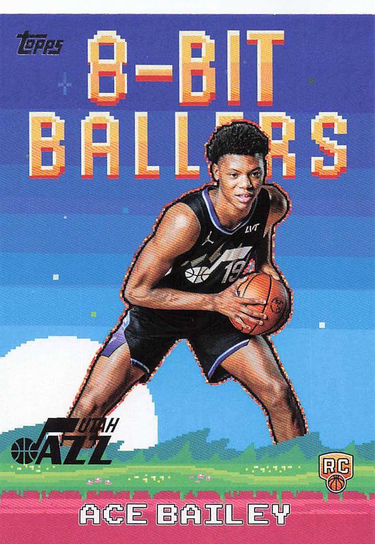 2025-26 Topps Basketball 8-Bit Ballers Ace Bailey #8B-35