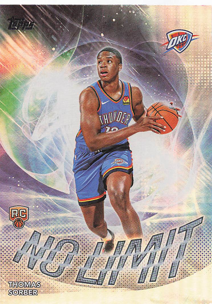 2025-26 Topps Basketball No Limit Thomas Sorber #NL-15
