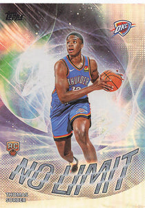 2025-26 Topps Basketball No Limit Thomas Sorber #NL-15