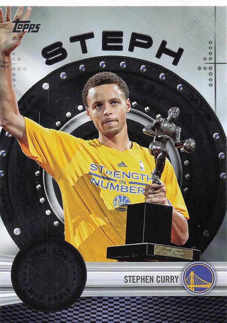 2025-26 Topps Basketball MVP Vault Stephen Curry #MVP-6