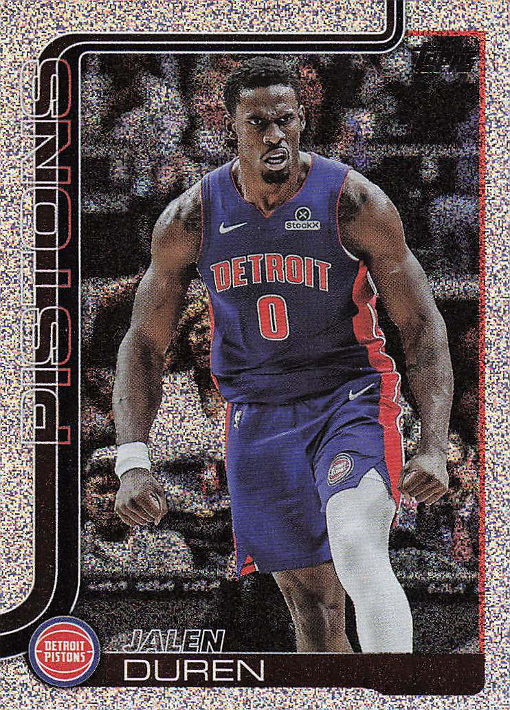2025-26 Topps Basketball Sandglitter Jalen Duren #41
