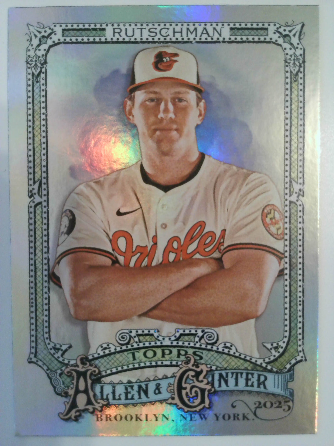 2025 Topps Allen & Ginter Baseball Silver Portrait Adley Rutschman #65