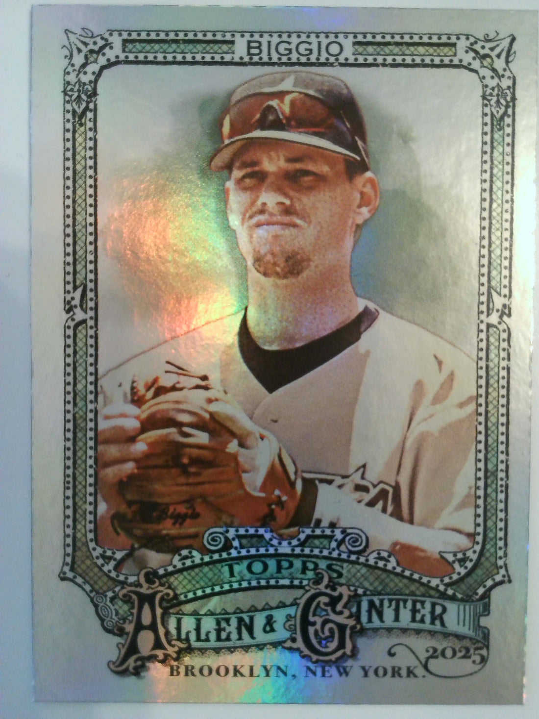 2025 Topps Allen & Ginter Baseball Silver Portrait Craig Biggio #346