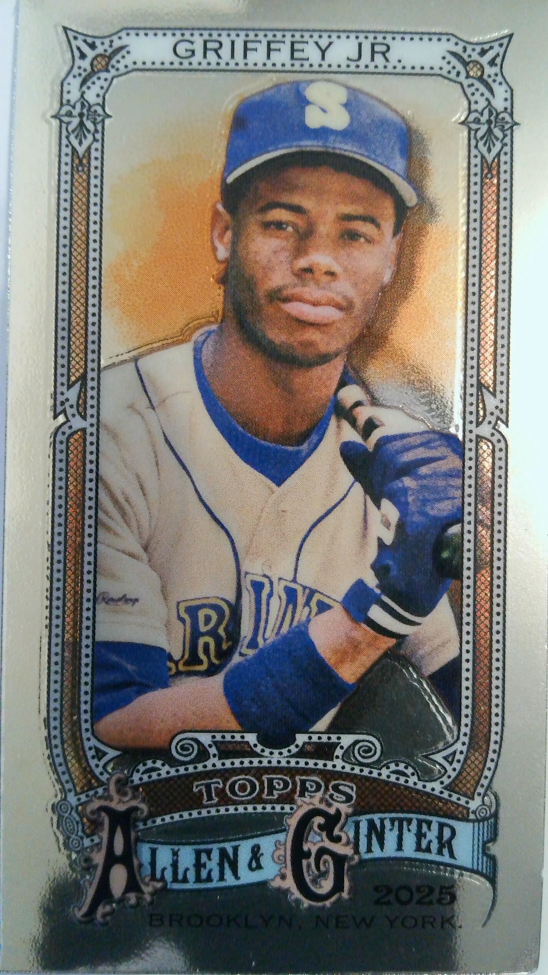 2025 Topps Allen & Ginter Baseball Chrome Mini Ken Griffey Jr. #9