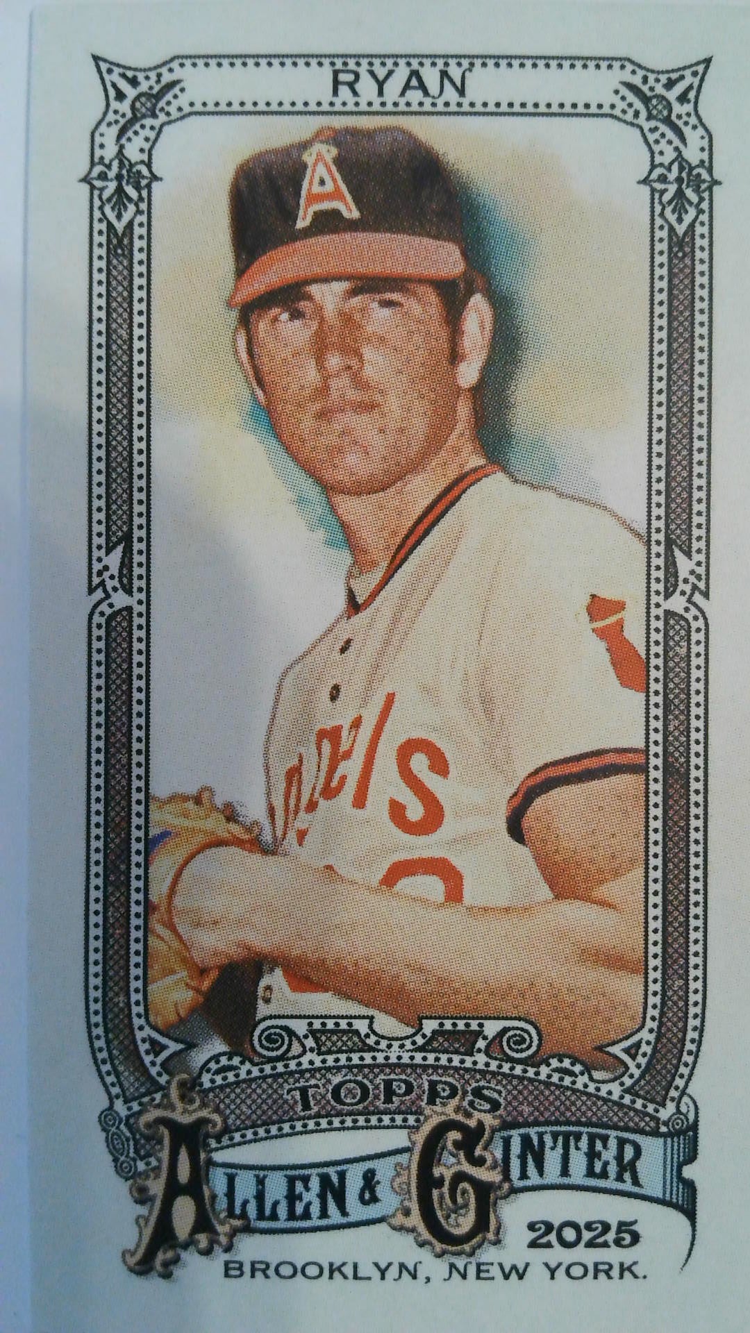 2025 Topps Allen & Ginter Baseball Mini Nolan Ryan #63