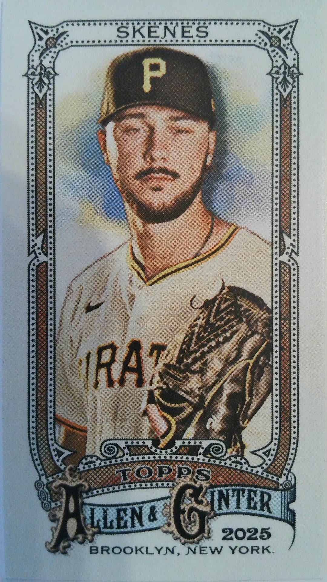2025 Topps Allen & Ginter Baseball Mini Paul Skenes #128